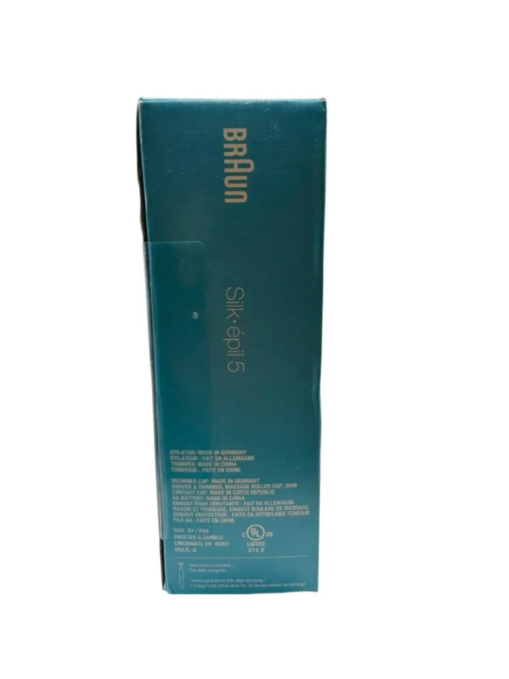 Braun Silk-Épil 5 Epilator & Bikini Styler Kit - Wet/Dry Use Gentle Hair Removal